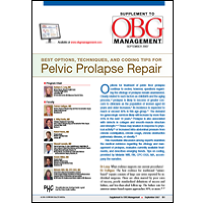 Options Best Techniques And Coding Tips For Pelvic Prolapse Repair