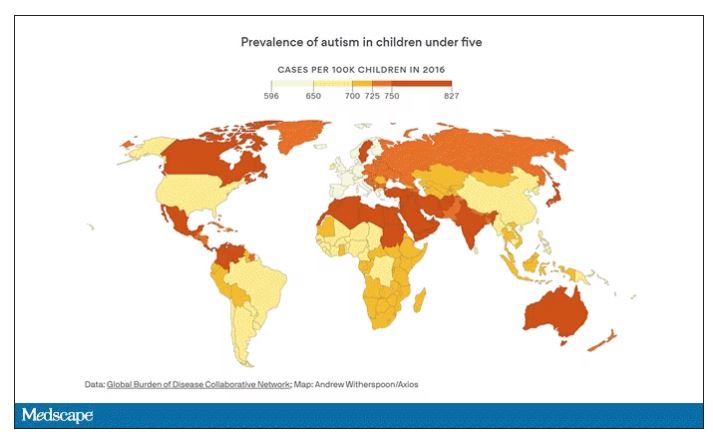 global prevalence of autism