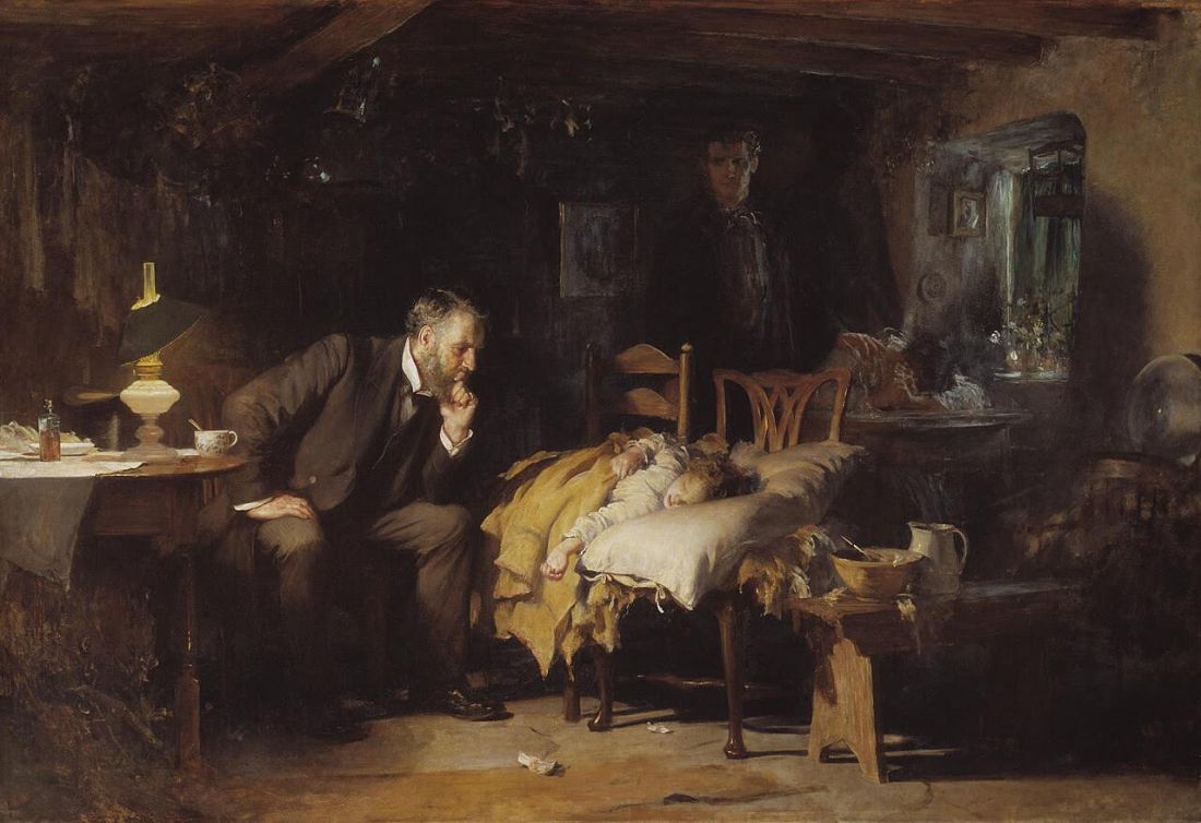 &amp;quot;The Doctor,&amp;quot; by Luke Fildes (1891).