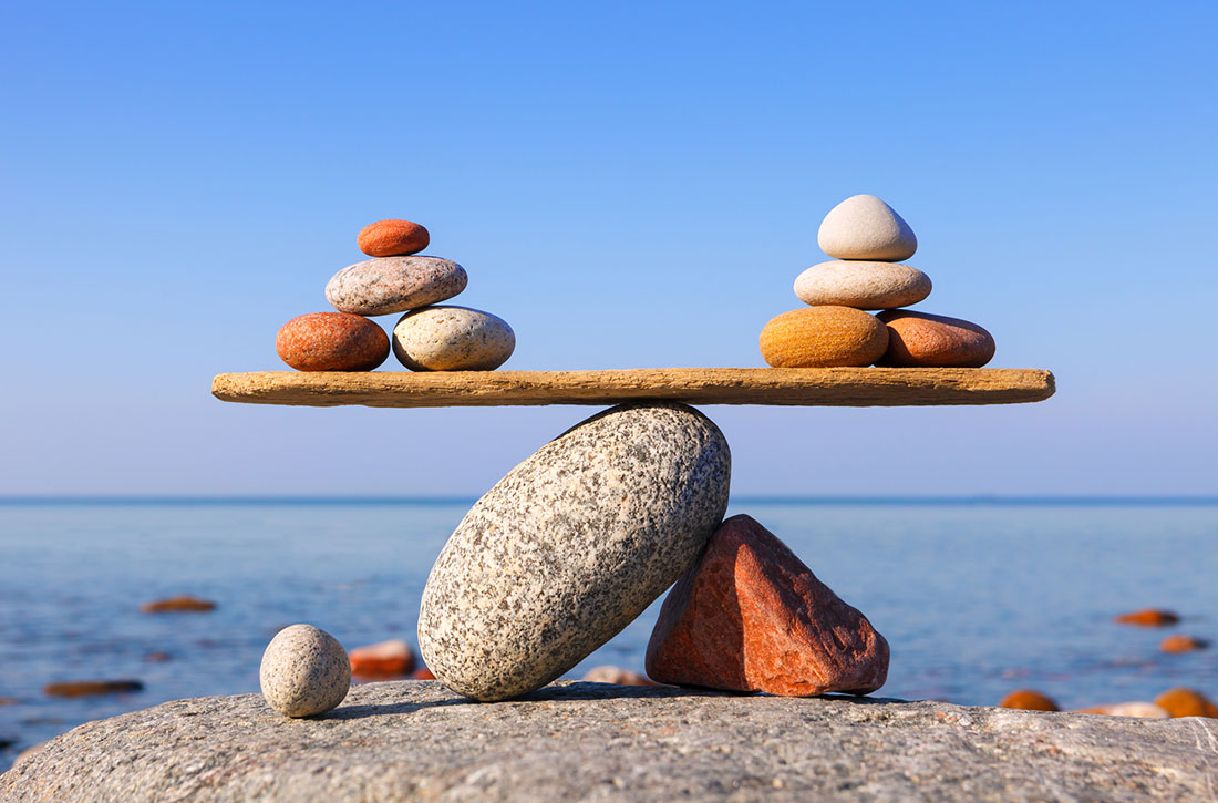 Balancing rocks