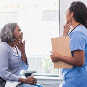 woman patient woman doctor