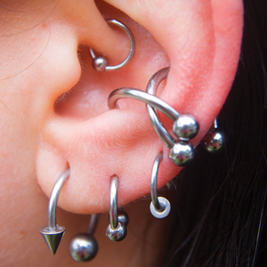 Ear piercings