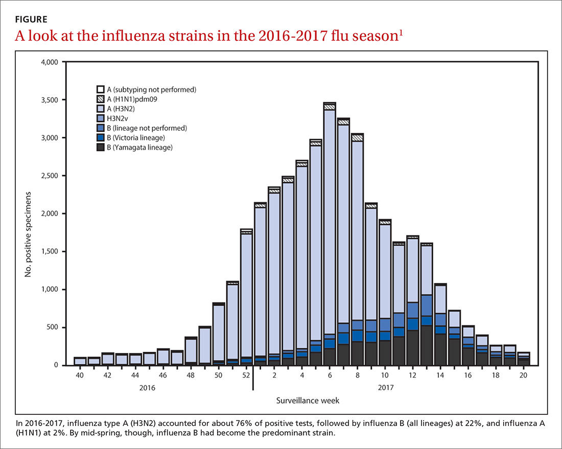 A look at the influenza strains in the 2016-2017 flu season image