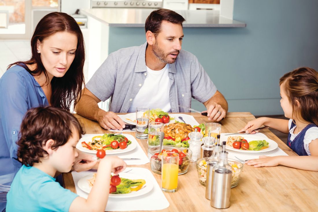Family dinners are good medicine | MDedge Pediatrics