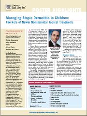 Managing Atopic Dermatitis In Children: The Role Of Newer Nonsteroidal 