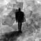Man standing in shadows Man standing in shadows