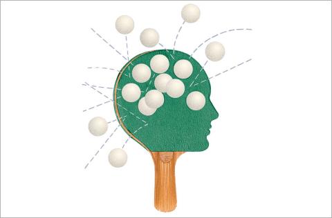 Ping pong paddle