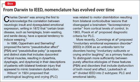 Box 1 From Darwin to IEED, nomenclature has evolved over time