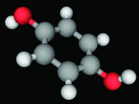 Hydroquinone molecule