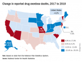 Drug overdose deaths declined in 2018
