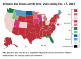 Flu season shows signs of slowing