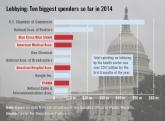 Health sector well represented among lobbying top spenders