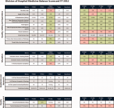 Academic Hospitalist Balanced Scorecard