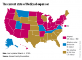 States expand Medicaid through unique approaches