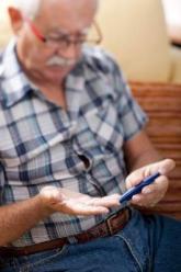 Diabetes duration, depression linked in elderly men