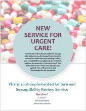 flyer for urgent care service 