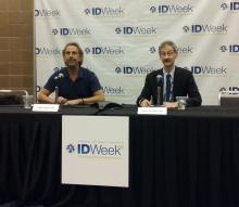 Dr. Jacob Lalezari and Dr. Daniel Kurkitzkes at IDWeek 2016