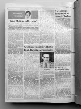 Family Practice News, &amp;quot;Residents' Viewpoint: Art of Medicne or Deceptions?&amp;quot; Dr. Joseph E. Scherger, June 15, 1977, page 20