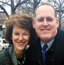 Serena Farmer, MD, and Paul Farmer, MD