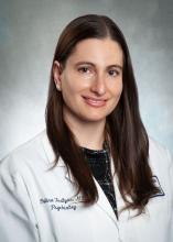 Dr. Polina Teslyar is a perinatal psychiatrist at Brigham and Women's Hospital in Boston