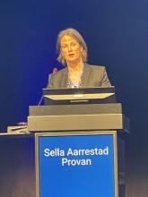 Dr. Sella Aarrestad Provan of Diakonhjemmet Hospital, Oslo, Norway