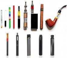 Figure 1. Various vaping devices.