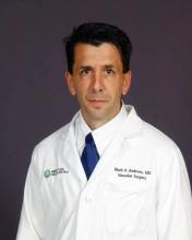 Dr. Mark P. Androes, division chief, vascular surgery, Greenville (S.C.) Health System