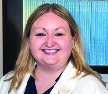 Heather Barksdale, DPT, a neurological clinical specialist at UF Health Jacksonville in Florida.