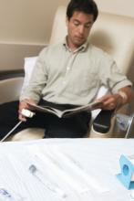 A person undergoing chemotherapy