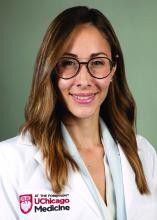 Dr. Noa Krugliak Cleveland, a gastroenterology specialist at the University of Chicago