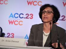 Dr. Anita Deswal, professor, University of Texas MD Anderson Cancer Center, Houston