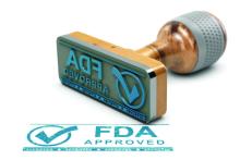 A stamp saying &amp;quot;FDA approved.&amp;quot;