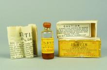 Iletin Insulin, Lilly, 1920s