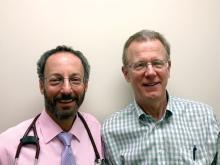 Dr. Neil Skolnik and Dr. Mathew Clark of the family medicine residency program at Abington (Pa.) Jefferson Health