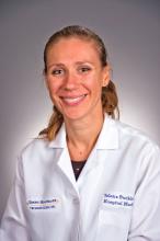 Dr. Yelena Burklin, assistant professor of medicine in the division of hospital medicine, Emory University, Atlanta.