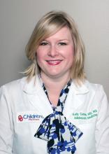 Dr. Kelly A. Curran, assistant professor of pediatrics at the University of Oklahoma Health Sciences Center, Oklahoma City