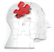 Illustration of the brain as puzzle pieces