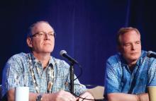 Dr. Edward V. Loftus Jr. (left), of the Mayo Clinic, Rochester, Minn., and Dr. William J. Sandborn of the University of California, San Diego