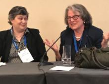 Dr. Lourdes Dominguez of Columbia University, associate professor of psychiatry,  and Dr. Sherry Katz-Bearnot, assistant clinical professor of psychiatry, Columbia University