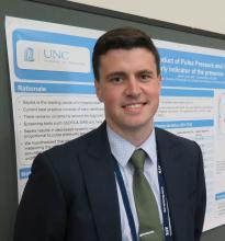 Dr. David Lynch, a second-year resident in the division of pulmonary and critical care medicine within the department of medicine at the University of North Carolina, Chapel Hill.