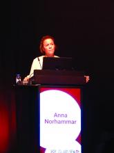 Anna Norhammar, MD, PhD, of the Institute of Medicine, Cardiology Unit, at Karolinska Institutet in Stockholm (Sweden)