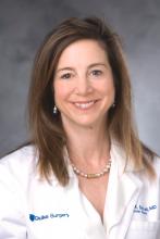 Dr. Cynthia K. Shortell, professor of surgery at Duke University Durham, N.C.