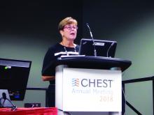 Dr. Marian Altman of the American Association of Critical Care Nurses