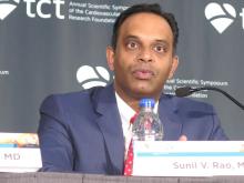 Dr. Sunil V. Rao, professor of medicine and member in the Duke Clinical Research Institute