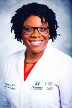 Dr. Shawnte James Of the department of pediatrics, Emory University, Atlanta