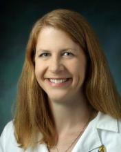 Emily L. Johnson, MD, assistant professor of neurology at Johns Hopkins, Baltimore.