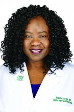 Judette Louis, MD, chair of the Morsani College of Medicine Obstetrics &amp; Gynecology at the University of South Florida, Tampa, and president of the Society of Maternal-Fetal Medicine