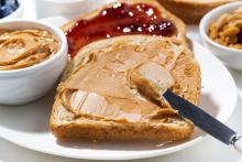 peanut butter and jelly sandwich