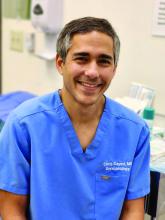 Christopher Sayed, MD, dermatologist at the HS and Follicular Disorders Clinic at the University of North Carolina, Chapel Hill