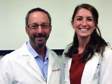 Alyssa Style, DO, (right) and Neil Skolnik, MD